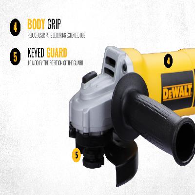 Angle Grinder 4" 6-100  DW801